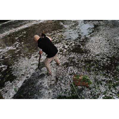 Hagel-Unwetter Paris 