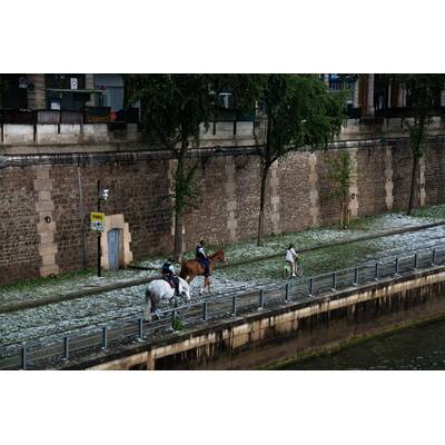 Hagel-Unwetter Paris 