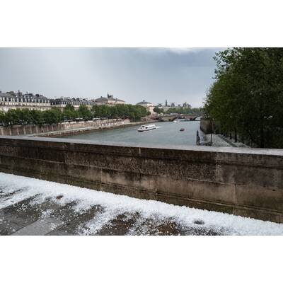 Hagel-Unwetter Paris 
