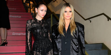 Leni Klum: Im elegantesten Naked Dress macht sie Mama Heidi Konkurrenz