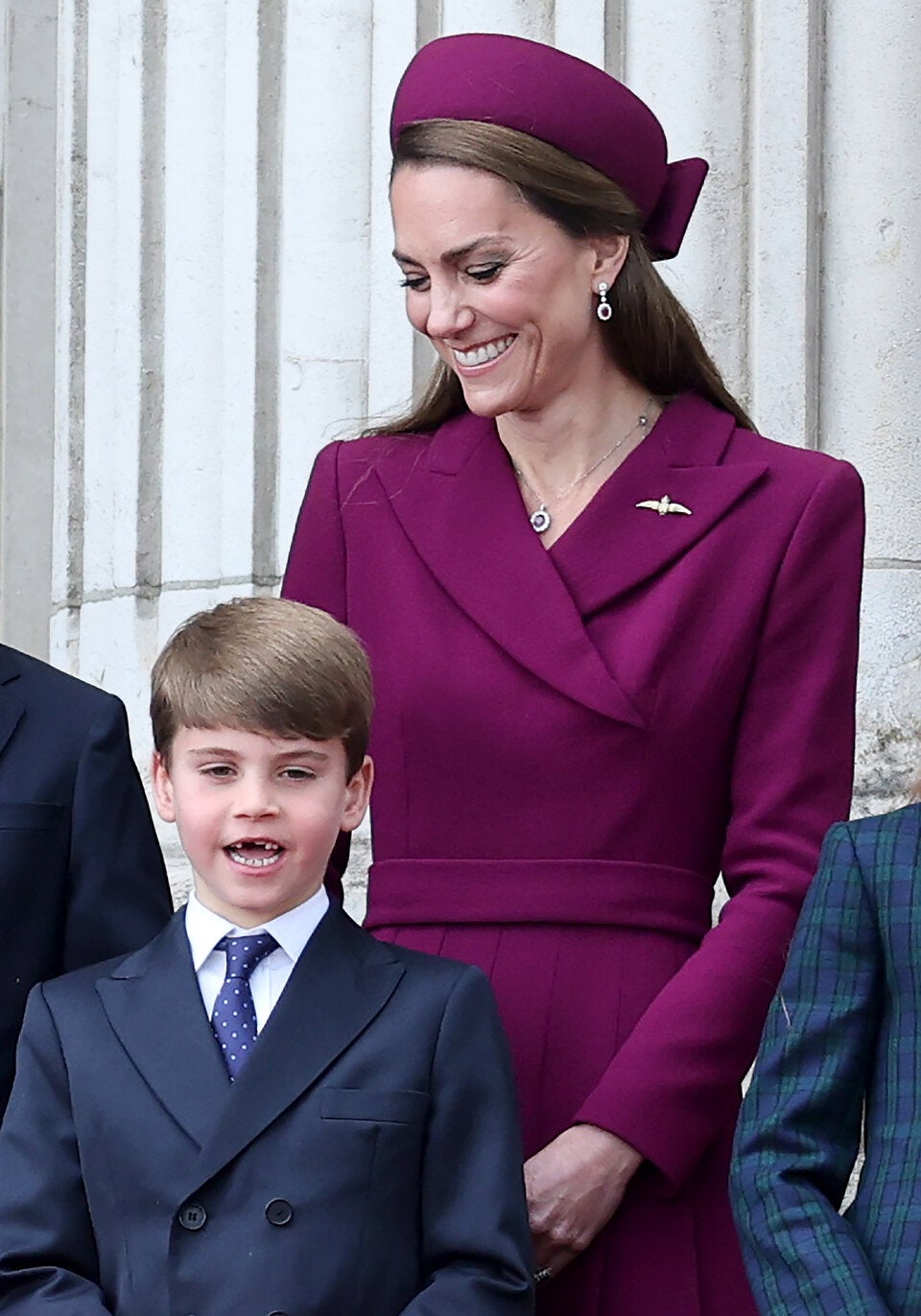 Prinzessin Kate und Prinz Louis