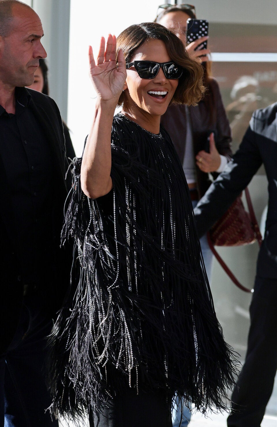 Halle Berry bei ihrer Ankunft 