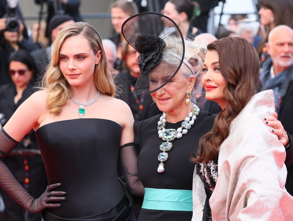 Aishwarya Rai, Helen Mirren and Cara Delevingne 