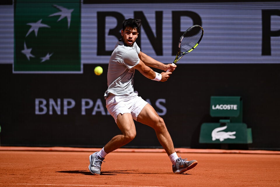 Titelverteidiger Carlos Alcaraz.