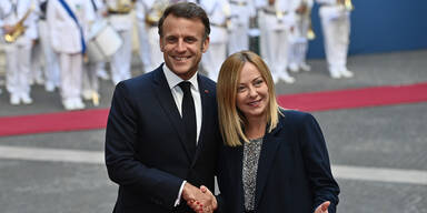 meloni macron