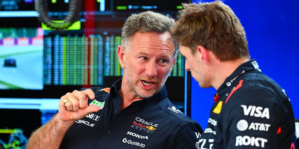 Christian Horner Max Verstappen