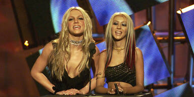 Britney Spears und Christina Aguilera