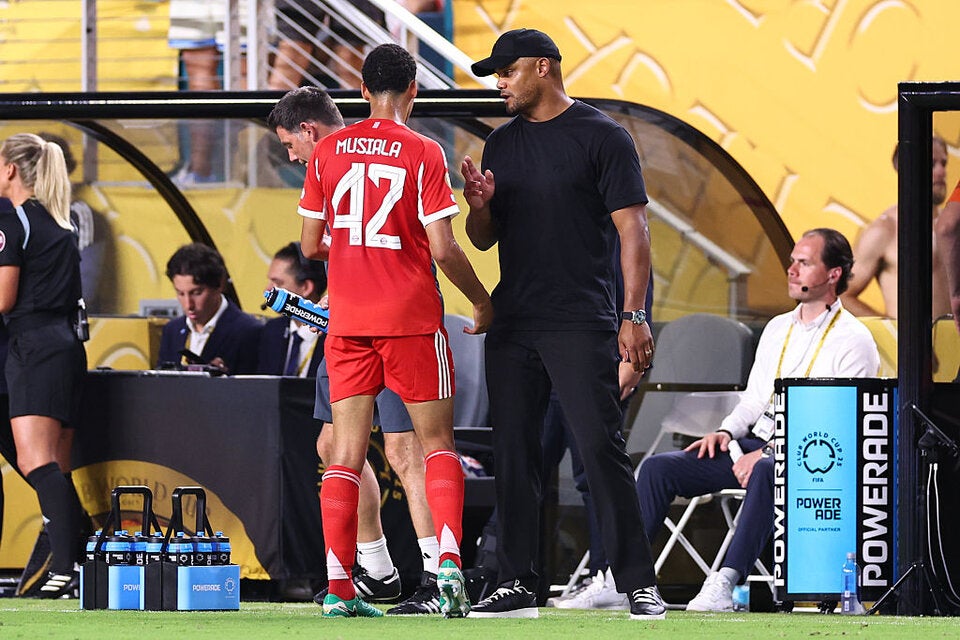 Jamal Musiala Vincent Kompany