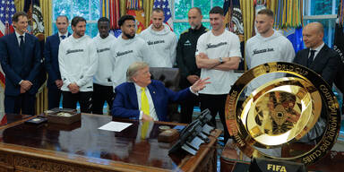Völlig bizarrer Juve-Besuch bei Trump