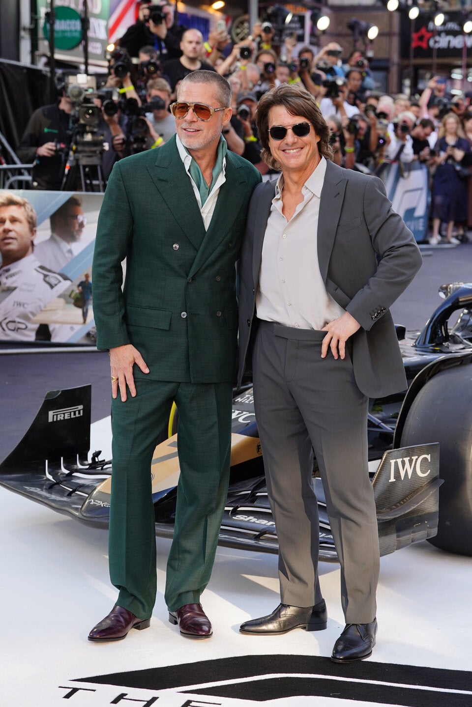 Star-Alarm in London: Brad Pitts F1-Premiere liefert Glamour ohne Ende