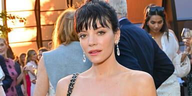 Sängerin Lily Allen. 