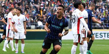 In letzter Sekunde: Inter jubelt über hart umkämpften Sieg