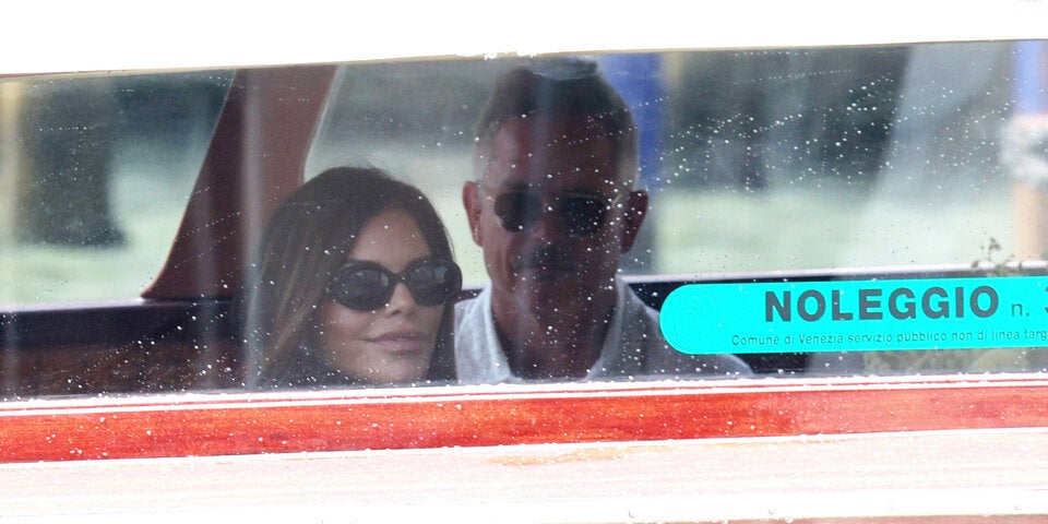 Jeff Bezos und Lauren Sanchez sind in Venedig angekommen
