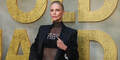 Charlize Theron sorgte im sexy Netz-Body für Furore. 