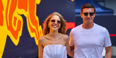 Mark Mateschitz und Vici Swarovski mit Strahle-Auftritt in Spielberg