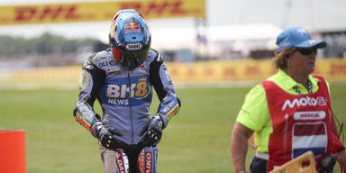 Alex Marquez nach Sturz in Assen
