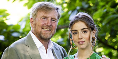 Willem-Alexander und Tochter Alexia