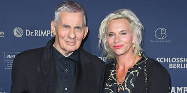 Heinz Hoenig und seine Frau Annika