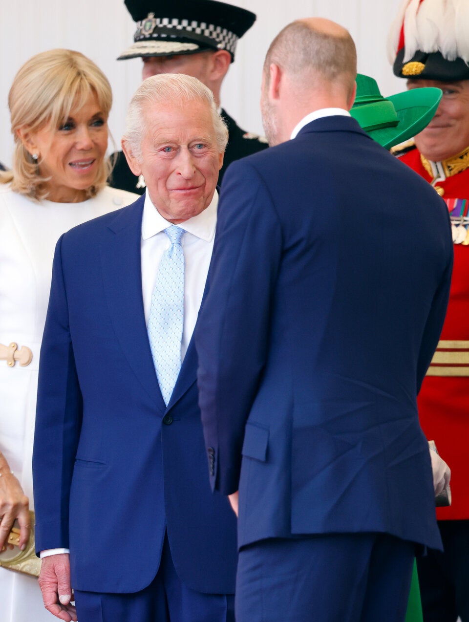 Könmig Charles III. und Prinz William