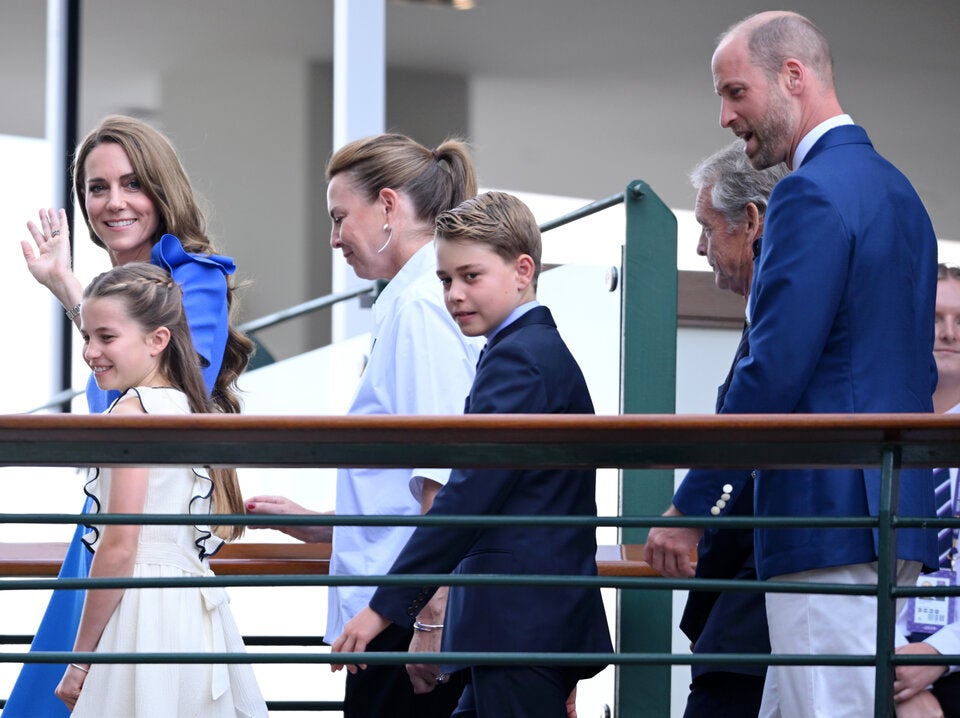 Die Royals wenige Tage zuvor in Wimbledon.