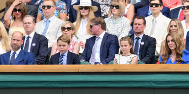 Prinz William und Prinzessin Kate mit Kids George und Charlotte