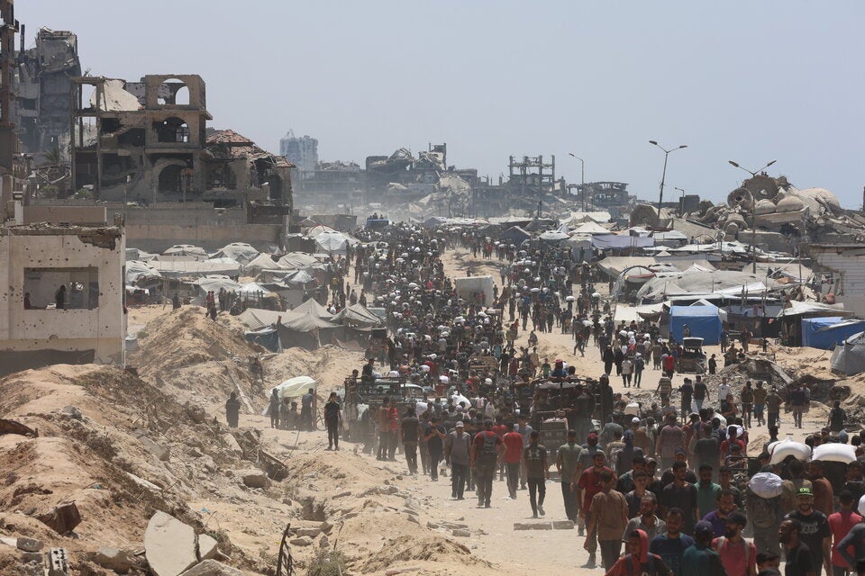 Gaza: Erste Hilfslieferungen nach Öffnung humanitärer Korridore