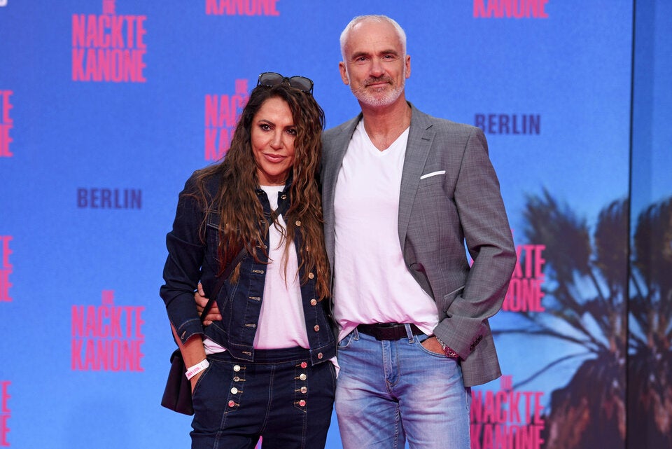 Einen Tag später zeigte sich Simone Thomalla erneut mit ihrem Freund auf dem nächsten Red Carpet - diesmal bei der Kinopremiere von 