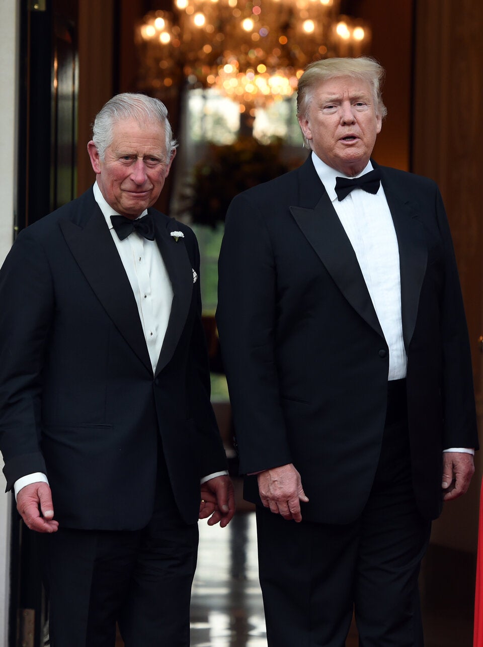 König Charles III. und Donald Trump