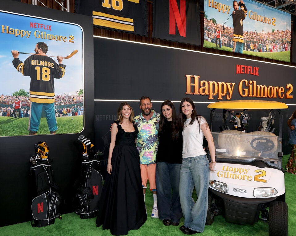 Jacky, Adam, Sunny und Sadie Sandler