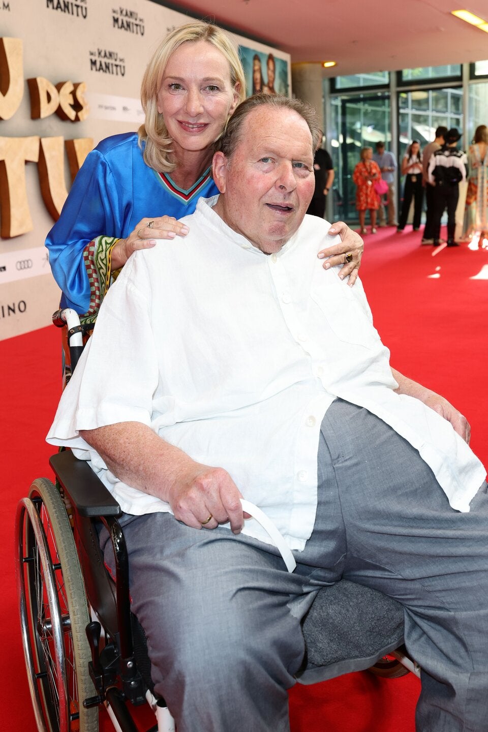 Simone und Ottfried Fischer kamen zur Premiere