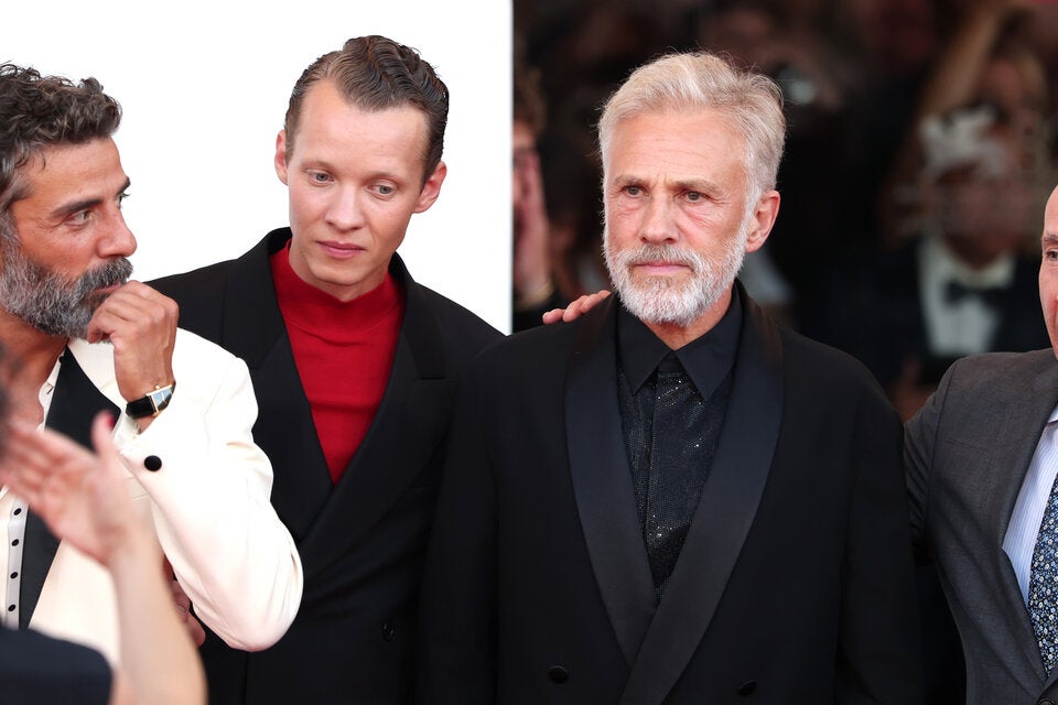 Felix Kammerer und Christoph Waltz