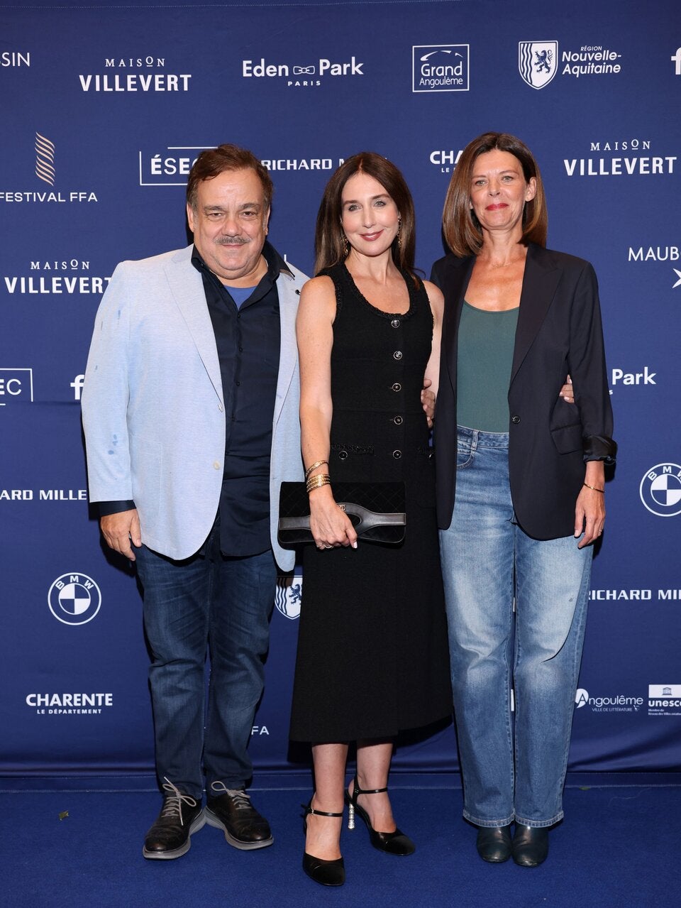 Didier Bourdon, Elsa Zylberstein und Vinciane Millereau