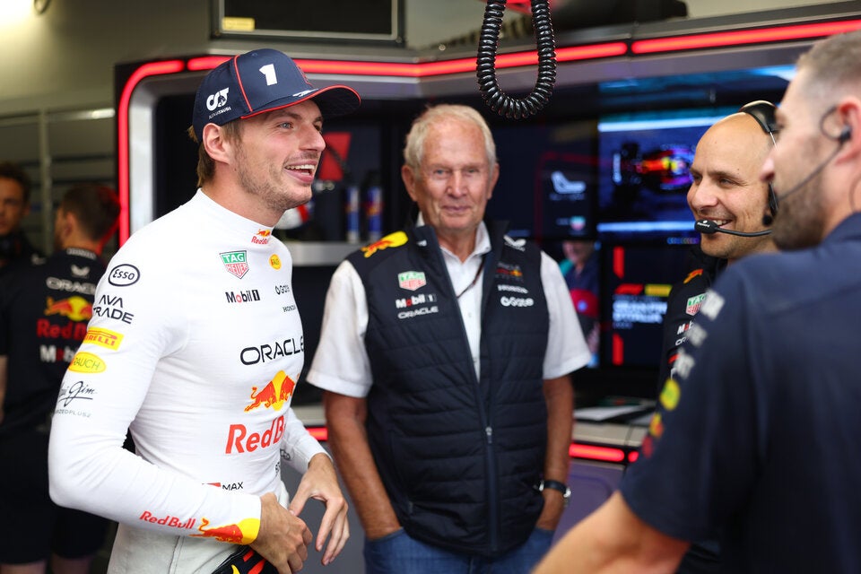 Verstappen Lambiase Marko