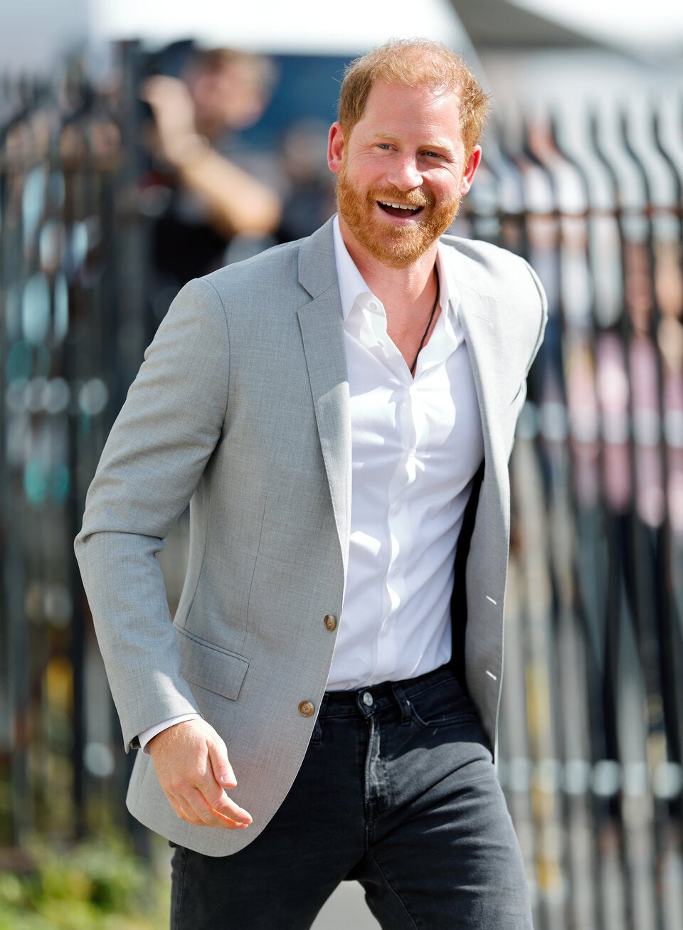 Prinz Harry in Nottingham