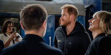 Prinz Harry nach Charles-Treffen überraschend in Ukraine eingetroffen