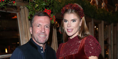 Lothar Matthäus und Theresa Sommer