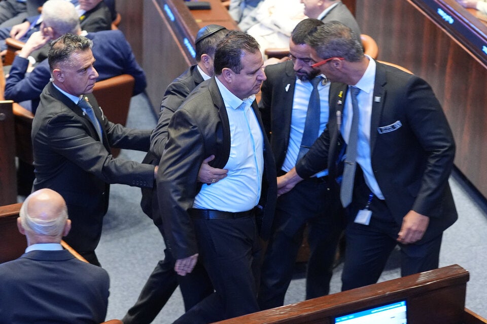 knesset vorfall