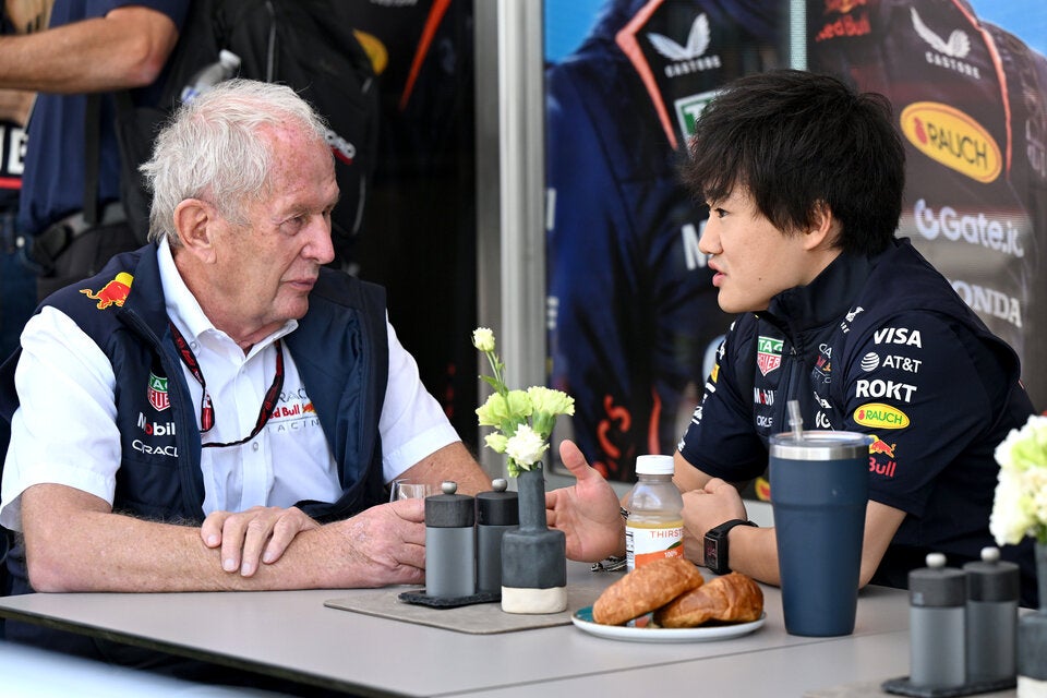 Helmut Marko Yuki Tsunoda