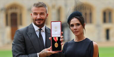 Sir David und Lady Victoria Beckham