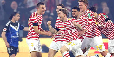 Köln bezwingt HSV im Aufsteiger-Duell - Kainz trifft