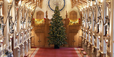 Windsors enthüllen Weihnachtsdeko: So elegant feiert die britische Royal-Family
