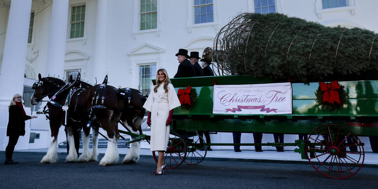 White House Weihnachten Deko