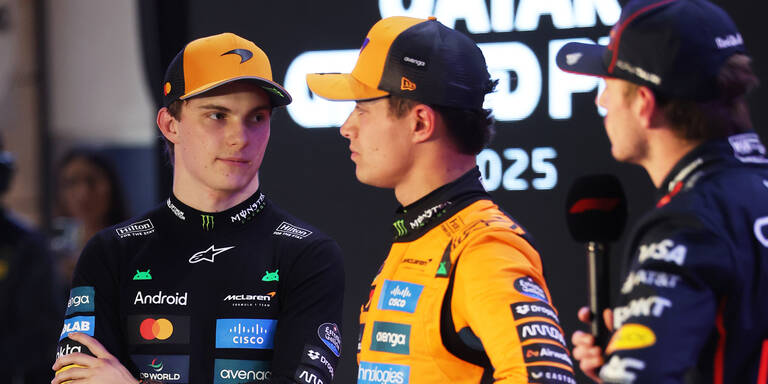 Oscar Piastri Lando Norris Max Verstappen