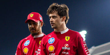 Charles Leclerc Lewis Hamilton