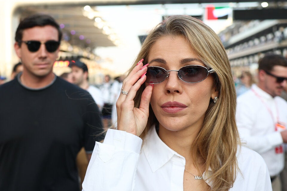 Swarovski (noch blond) mit Partner Mark Mateschitz. 