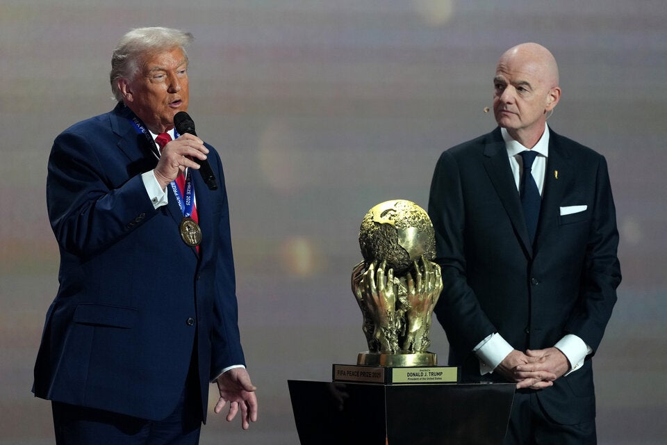 Gianni Infantino und Donald Trump