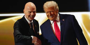 Gianni Infantino und Donald Trump