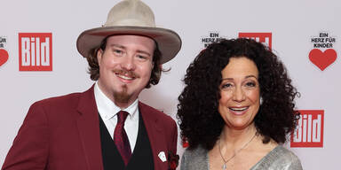 Barbara Wussow und Sohn Nikolaus Fortell.