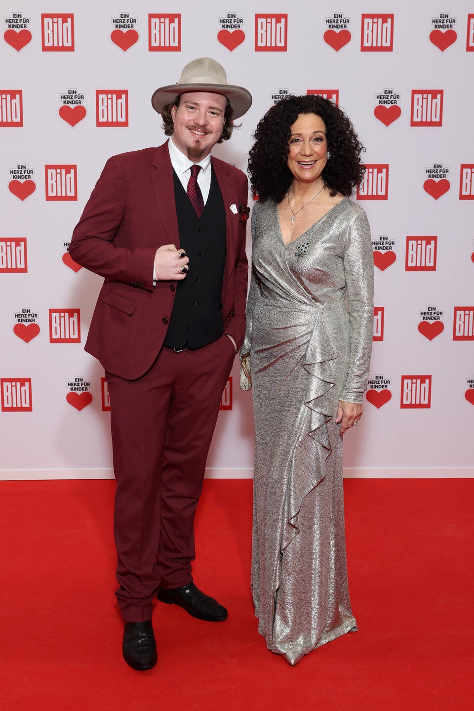 Barbara Wussow und Sohn Nikolaus Fortell.