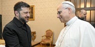 Selenskyj traf Papst in Castel Gandolfo